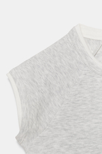 ФУТБОЛКА С КОРОТКИМИ РУКАВАМИ И ДВОЙНЫМ ЭФФЕКТОМ — ZARA