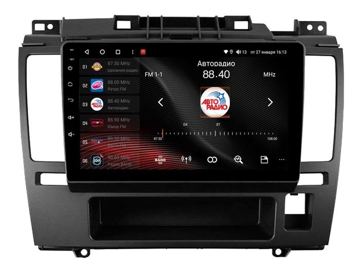 Магнитола для Nissan Tiida 2004-2013 (правый руль), Tiida Latio 2004-2012 - Vaycar VA51-1148 на Android 13, 4G SIM-слот