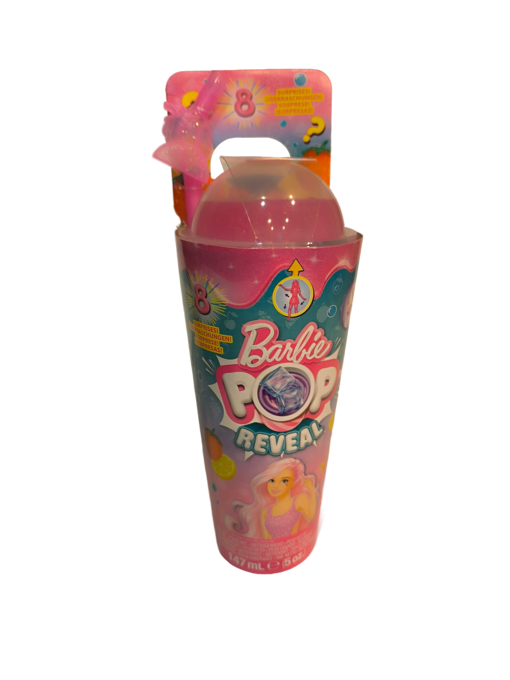 Кукла Барби Поп Ревил Сочные фрукты HNW41 | Barbie Pop Reveal Fruit Series Juicy Fruits | кукла-сюрприз Mattel | 3+