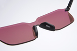 Спортивные очки 100% LEGERE TRAP Matte Black - HiPER Silver Mirror Lens