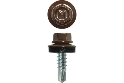 Саморез кровельный Daxmer 4,8х19 RAL 8017