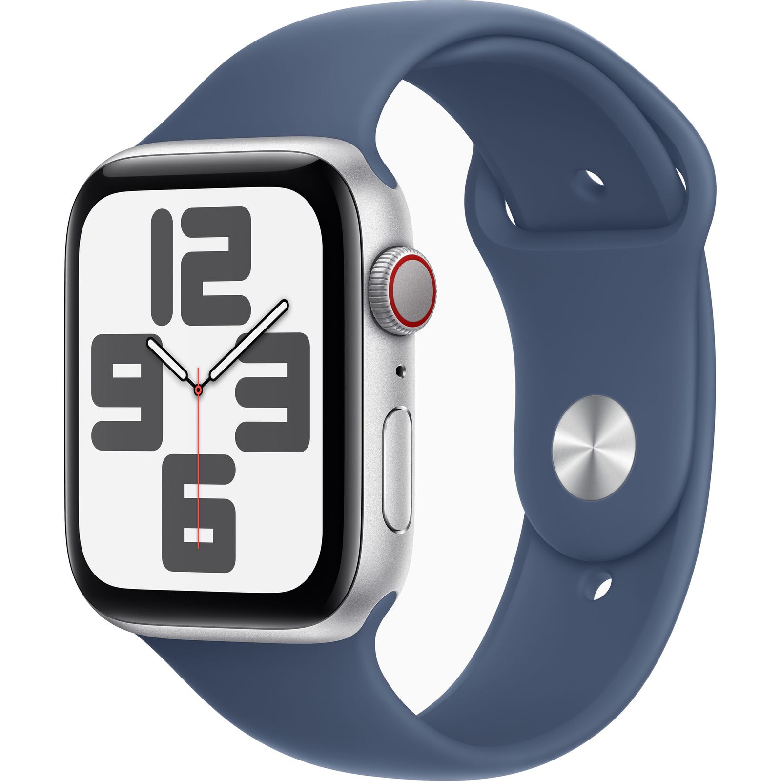 Умные часы Apple Watch SE 2 44мм Silver Aluminum Case с Denim Sport Band