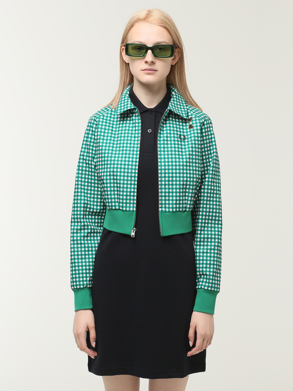 Женская Куртка Embroidered Gingham