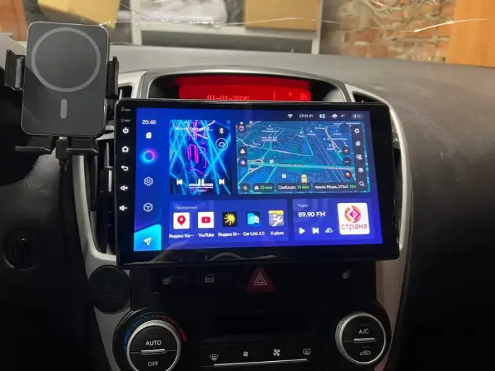 Магнитола для KIA Ceed 2006-2009 - Teyes CC2 PLUS монитор 9" QLED, Android 10, Быстрая, SIM-слот