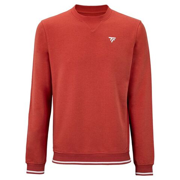 Мужская теннисная кофта Tecnifibre Team Terry - terracotta