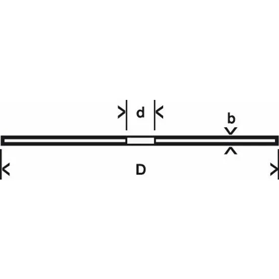 Отрезной круг Bosch Expert по металлу 125 x 2.5 x 22.2 мм, 2608600394