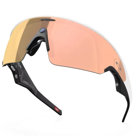 Умные очки Oakley Meta Vanguard ( Белая оправа, линзы Prizm Rose Gold)
