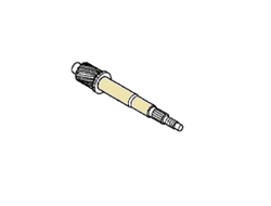 23411-KZR-600 (23411-KZR-601). SHAFT, DRIVE (17T)