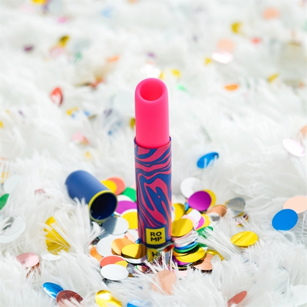 Бесконтактный клиторальный стимулятор 10,5см Romp Lipstick RPLP1SGG