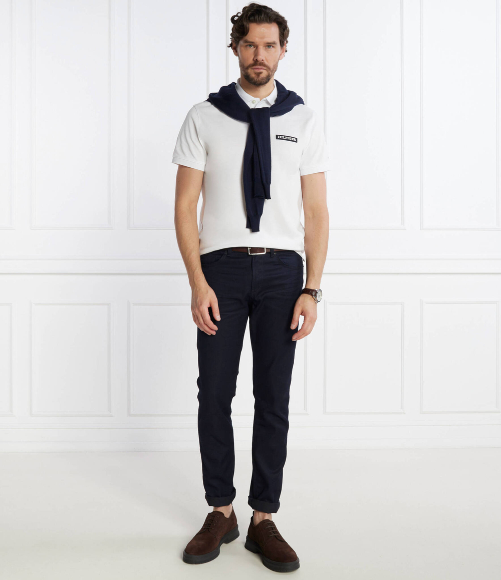 Поло Tommy Hilfiger - белый(MW0MW33583)