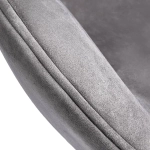 Кресло Bradex Home SWAN STYLE CHAIR серый, искусственная замша