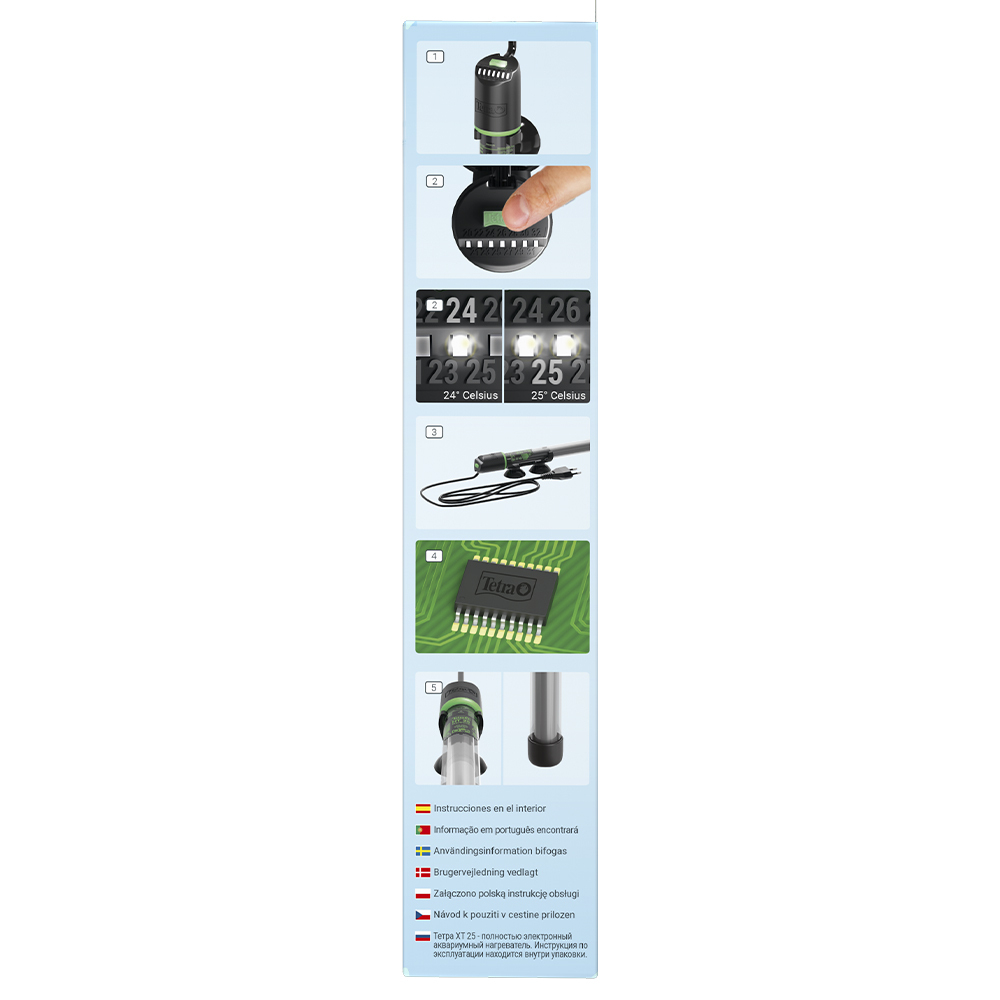 TETRA HT 25 Electronic Heater Нагреватель электронный, 25 Вт