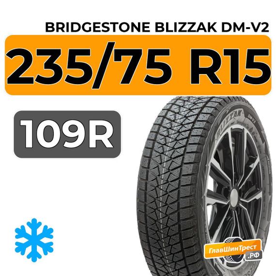 Bridgestone Blizzak DM-V2 235/75 R15 109R XL