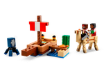Конструктор Лего Майнкрафт Путешествие на пиратском корабле | LEGO Minecraft The Pirate Ship Voyage 21259 166 деталей 8+