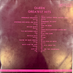 Виниловая пластинка Queen ‎– Greatest Hits LP Мелодия