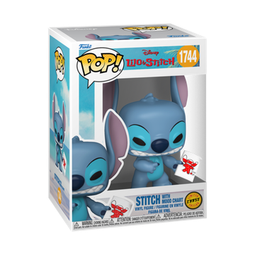 Фигурка Funko POP! Disney Lilo & Stitch S4 Stitch with Mood Chart Chase (1744)