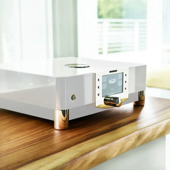 MBL N51 Integrated Amplifier Piano White Palinux