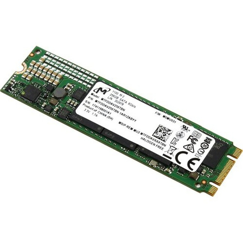 Жесткий диск SSD M.2 256Gb Micron 1100, 530/500MBs, 83000 IPOS, 2280, TLC 3D NAND, SATA-III (MTFDDAV256TBN)