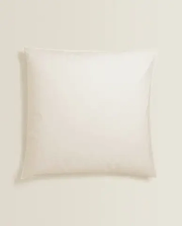 ZARA HOME (300 НИТЕЙ) НАВОЛОЧКА ИЗ ХЛОПКА ПЕРКАЛЬ, ЭКРЮ