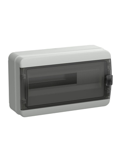 Корпус КМПн-18 TEKFOR IP65 черн. прозр. дверь пластик. IEK TF5-KP72-N-18-65-K03-K02