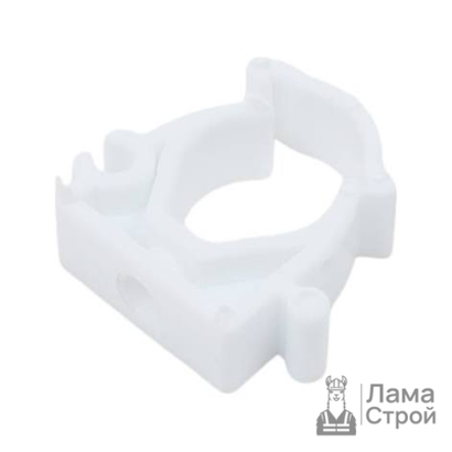 Клипса PP-R 20 белая с защелкой (опора)