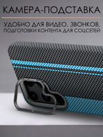 Дизайнерский чехол для SAMSUNG GALAXY S23 ULTRA с камерой-подставкой и MagSafe