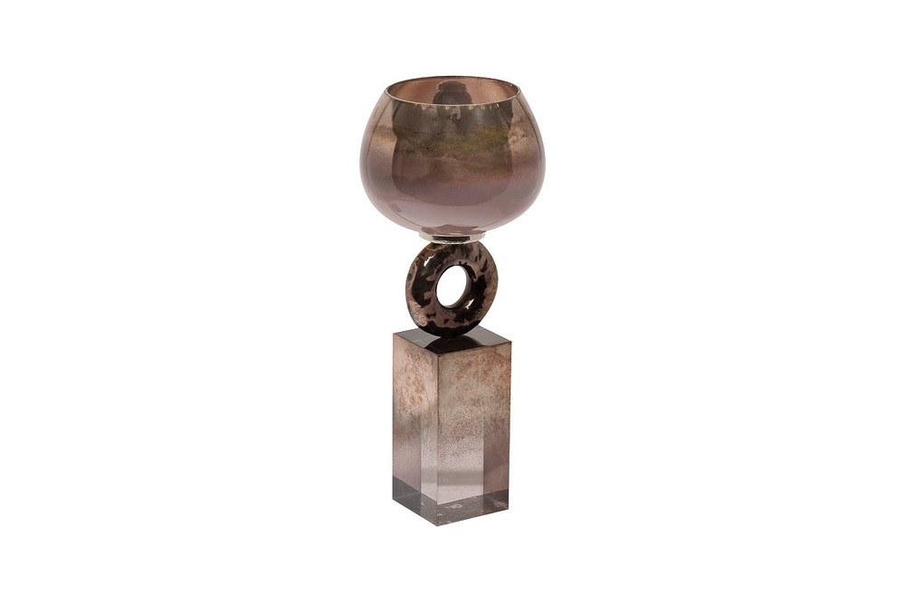 Подсвечник стеклянный Garda Decor 71PN-3115