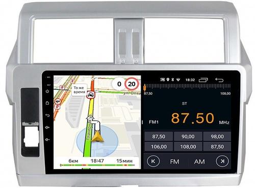 Магнитола для Toyota Land Cruiser Prado 150 2014-2017 - Parafar PF347FHD на Android 13, CarPlay, 4G SIM-слот