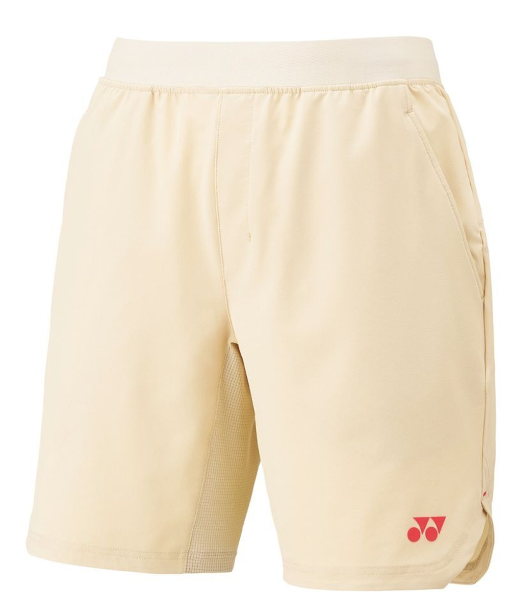 Мужские теннисные шорты Yonex AO Shorts - Бежевый