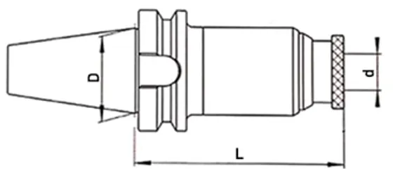 Патрон резьбонарезной OCM BT50, М5-М30, тип GT24