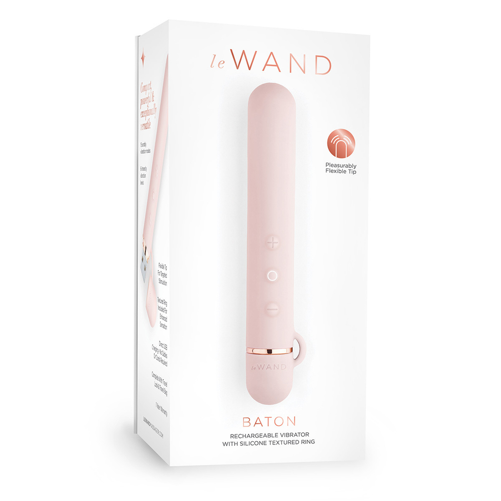 Le Wand Baton - Вибропуля класса люкс, розовое золото