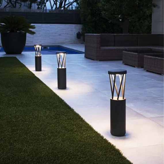 Наземный светильник 09973-0.7-001KT 0,6M LED12W BK Reluce