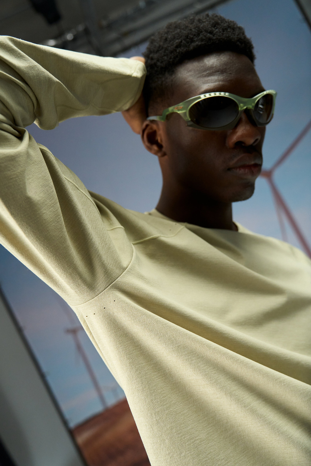 Лонгслив Nothomme Blue Monte Breathable Long Sleeve "Velvet Yellow"