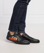 Кожаные кроссовки Dsquared2 - черный(SNM0187 01504893)