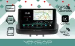 Магнитола для Renault Megane 3 2009-2017 - Vaycar VA63-0145-2K на Android 13, Быстрая, 2K QLED, CarPlay, 4G SIM-слот