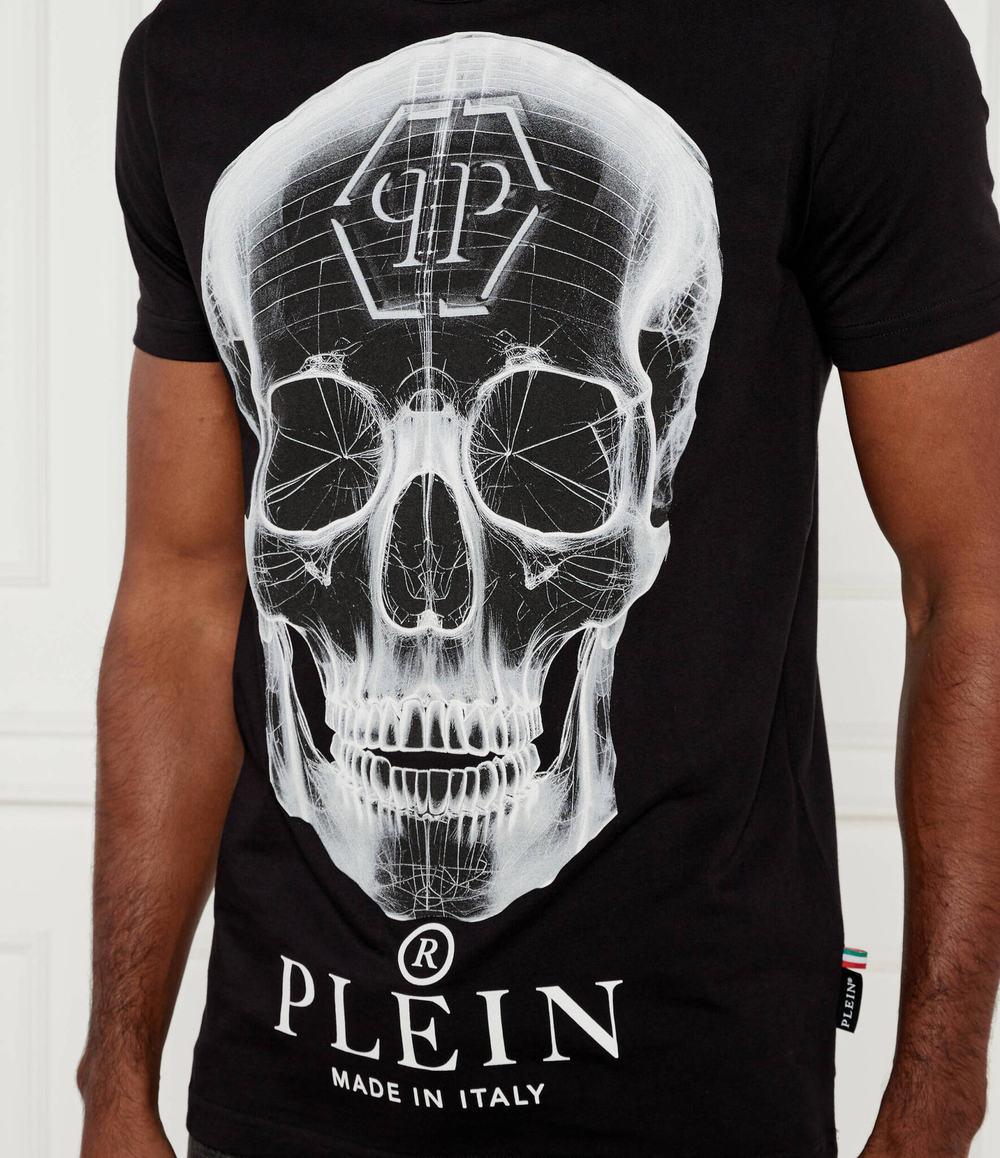 Футболка Skull Philipp Plein - черный(MTK7743 PJY002N)