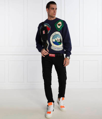 Свитер Kenzo - темно-синий(FD65PU4143BF)