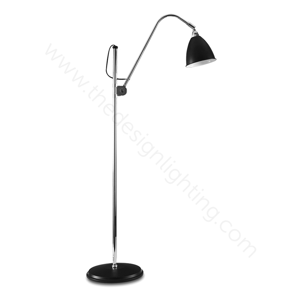 Floor design lamp  Bestlite BL1 by Gubi (Black)
