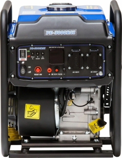 Генератор бензиновый инверторный ECO PE-3000RSI max мощность 3.0 кВт,220 В,7 л,28 кг (EC-1561-7)