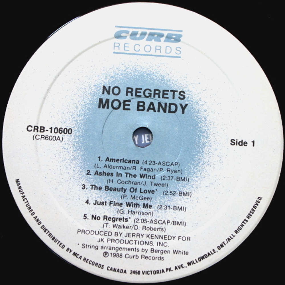 Moe Bandy / No Regrets (LP)