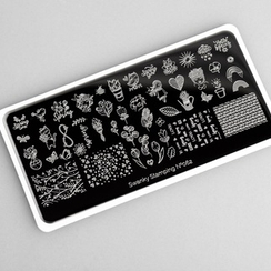 Пластина Swanky Stamping 062