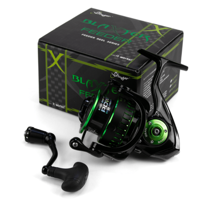 Катушка безынерционная Stinger Blaxter Feeder 5520 (5500, 6+1BB, мет. шпуля)