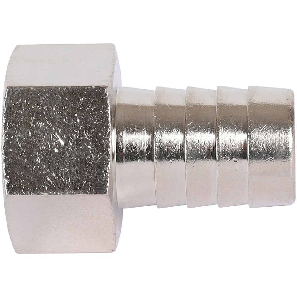Штуцер с внутренней резьбой STOUT SFT 0066 - 1/2" x 16 мм (латунь никелированная)