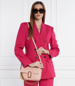 Кожаная сумка через плечо THE QUILTED J MARC Marc Jacobs - розовый(2S3HSH007H03)