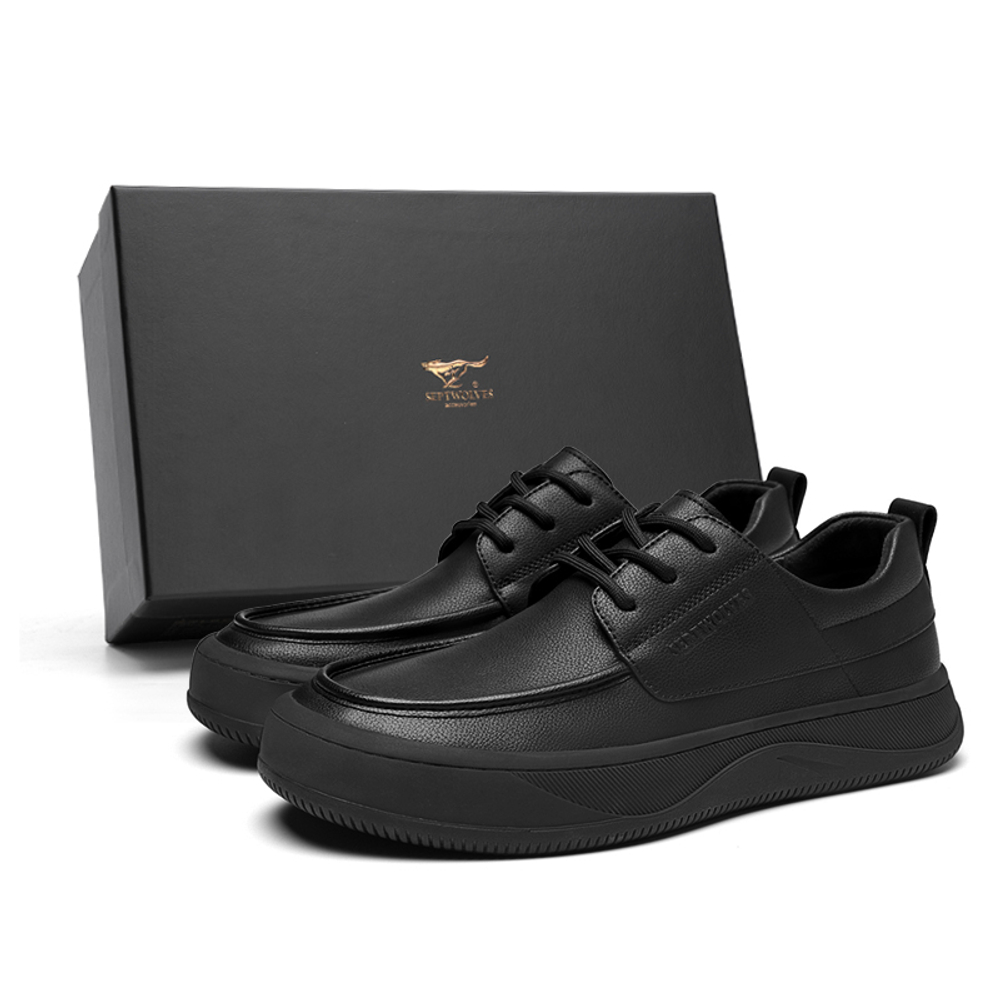 SEPTWOLVES Casual Leather Shoes Men"s