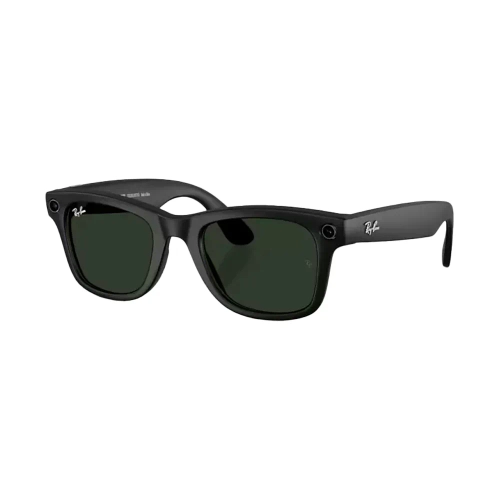 Умные очки Ray-Ban Wayfarer Matte Black / Transitions Graphite Green, 150-50