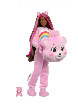 Кукла шарнирная Barbie Cutie Reveal Cheer Bear