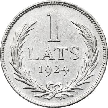 1 лат 1924 Латвия
