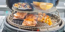 Решётка полукруглая стальная для гриля Big Green Egg XL