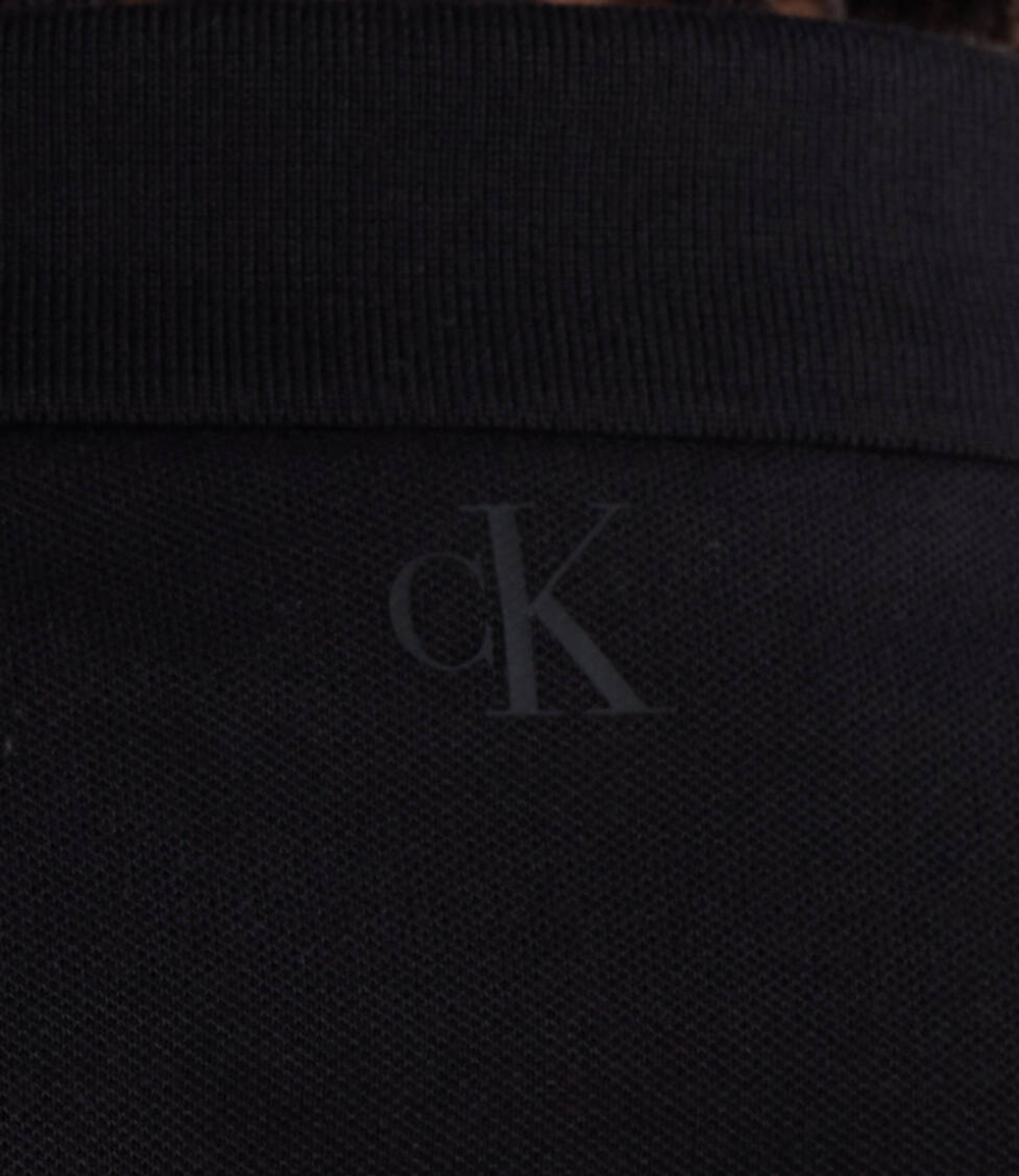Поло INSTITUTIONAL CALVIN KLEIN JEANS - черный(J30J325495)